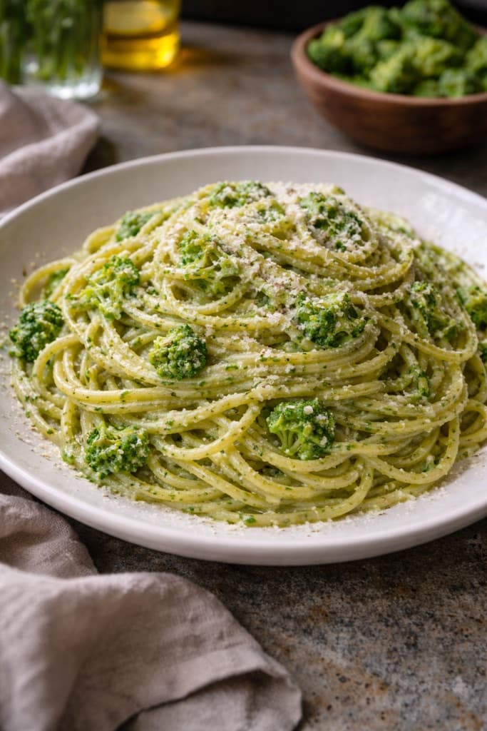 Spaghetti med brokkoli