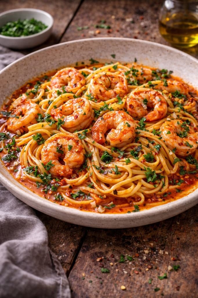 Tagliolini med Sjøkreps