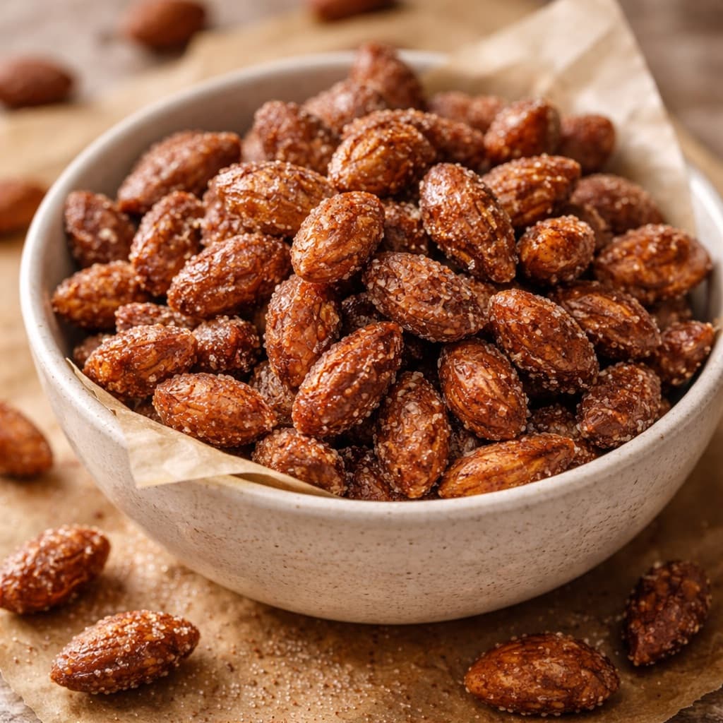 Verdens sprøeste brente mandler