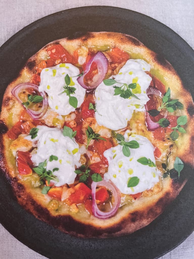 Pizzetta-burrata