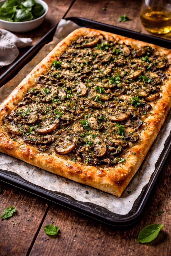 Champignon-Pizza