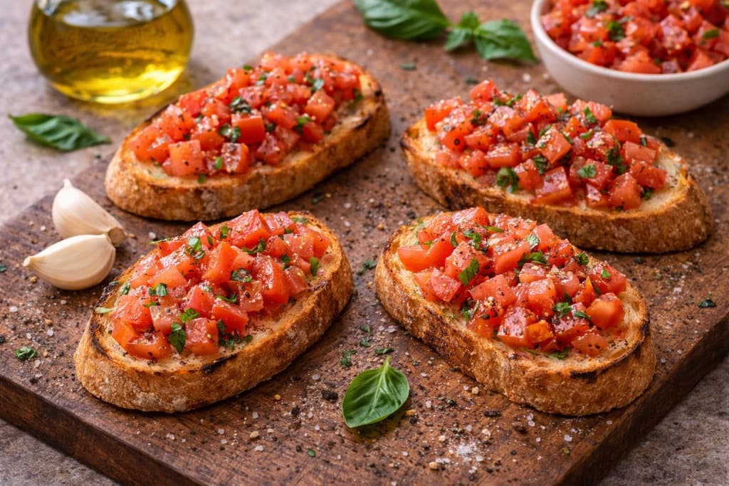 Bruschetta med tomat