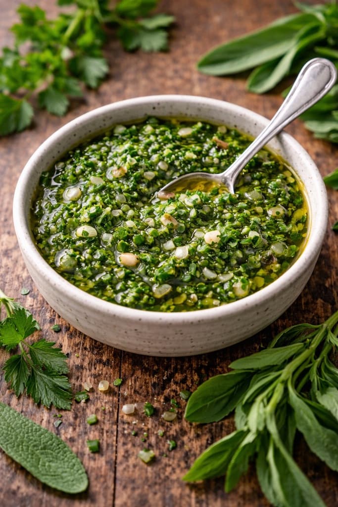 Klassisk fransk urtesalsa