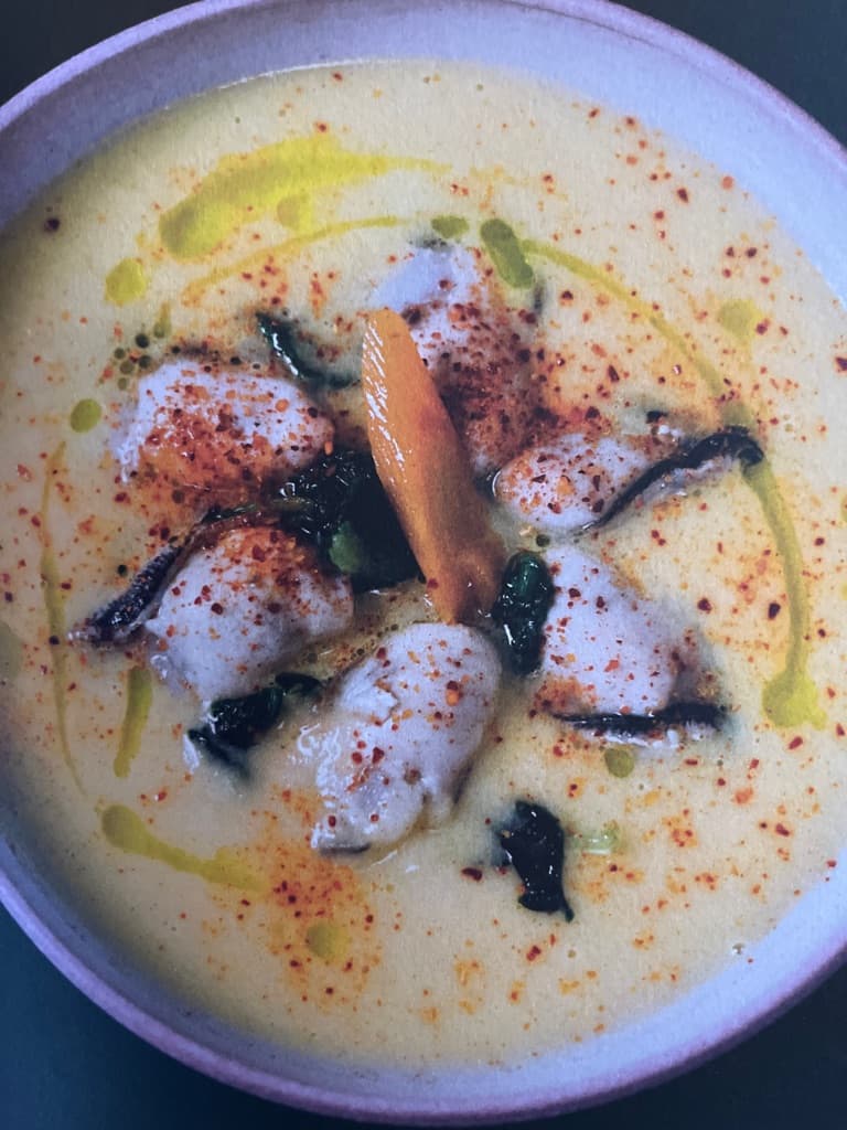 Pastinakksuppe med østers