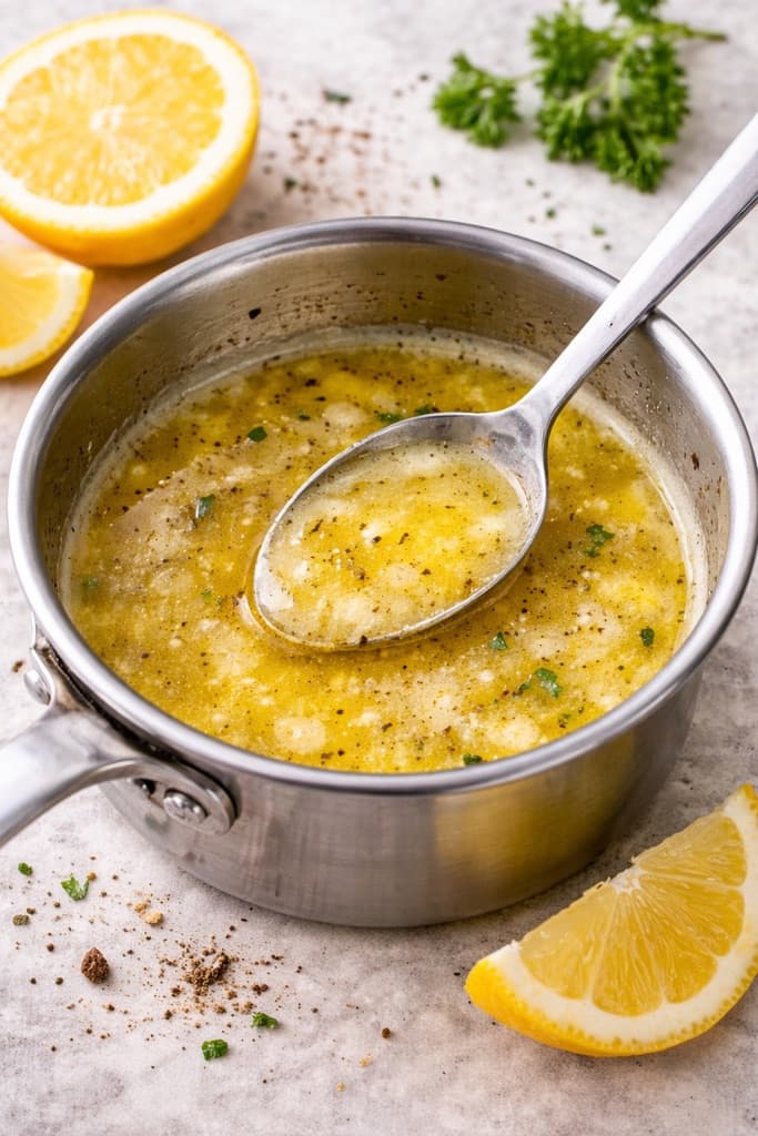 Smørsaus med sitron