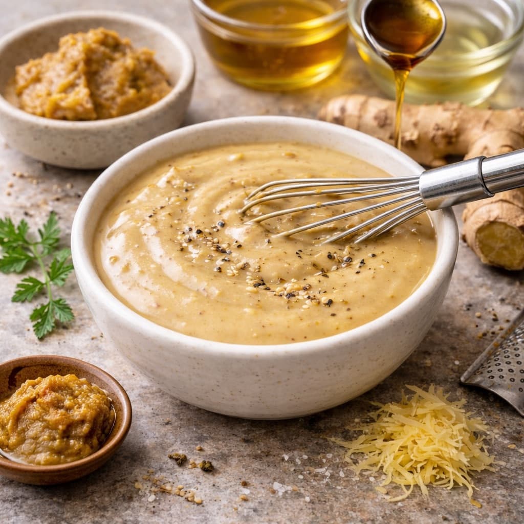 Miso-sennepsdressing