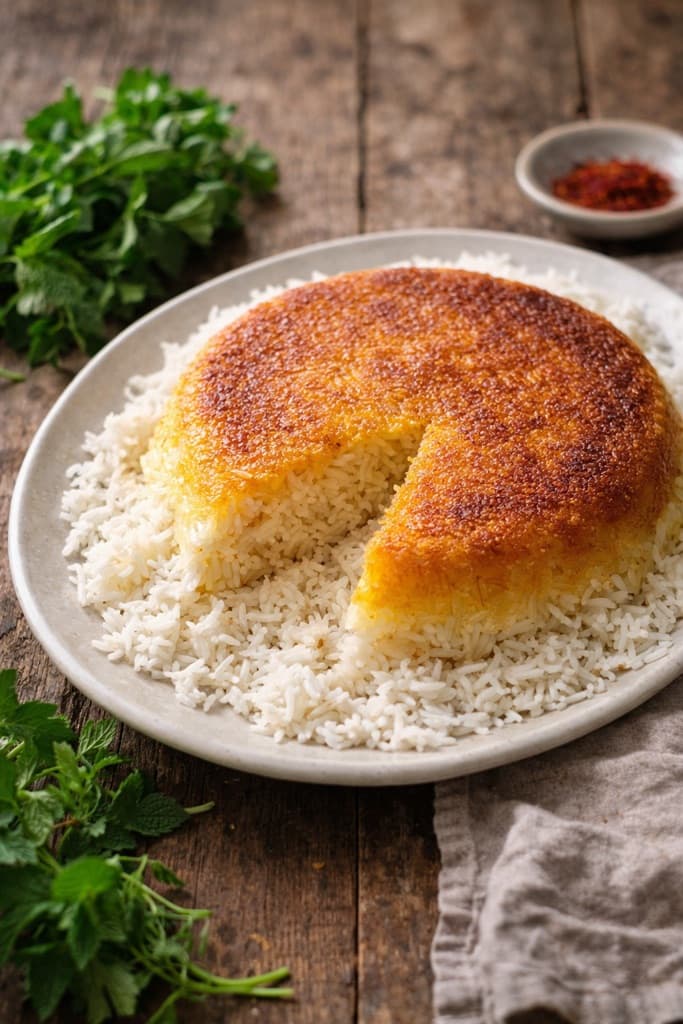 Persisk-inspirert ris