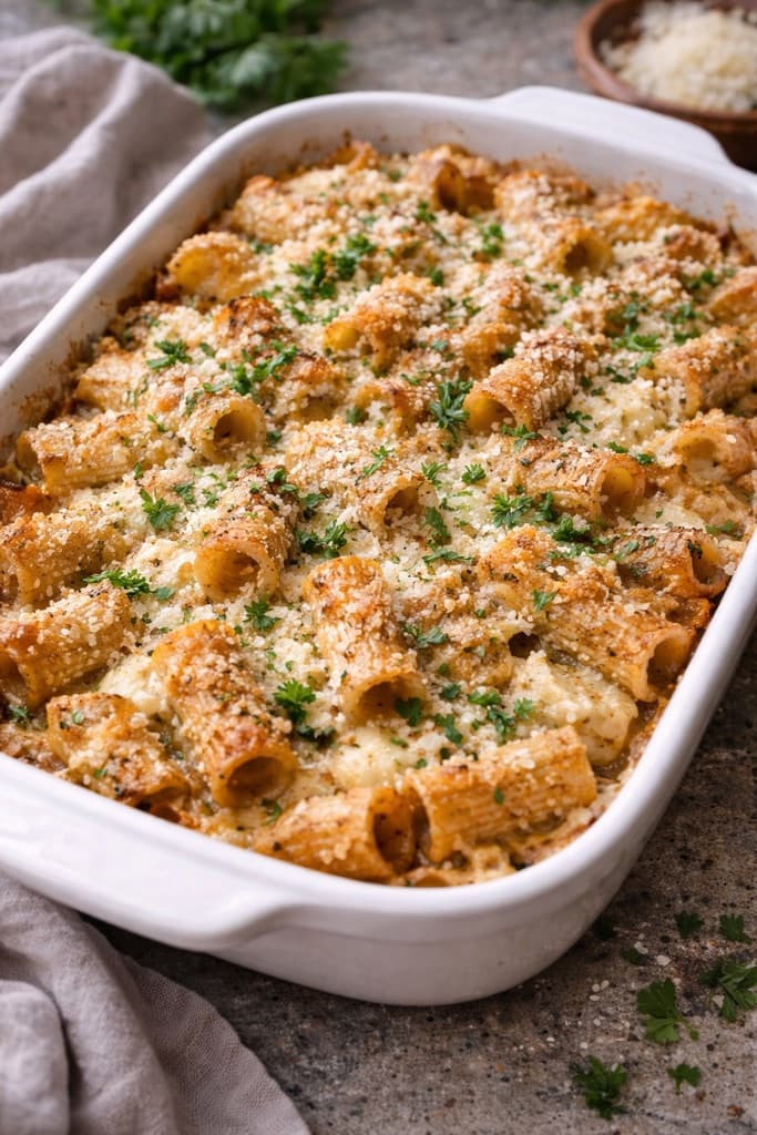 Ovnsbakt fullkornsrigaoni