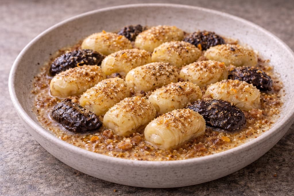 Potetgnocchi fra Trieste med svisker