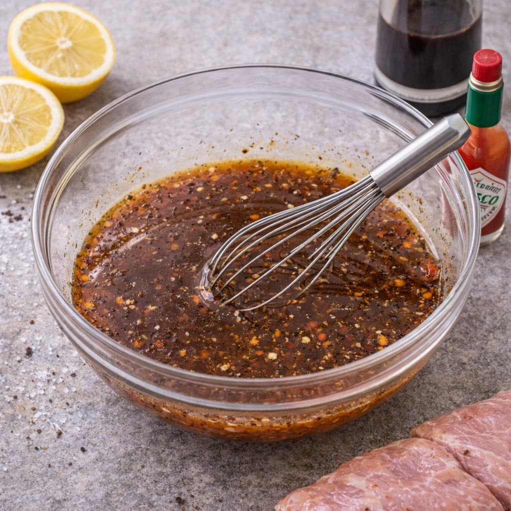 Krydret marinade