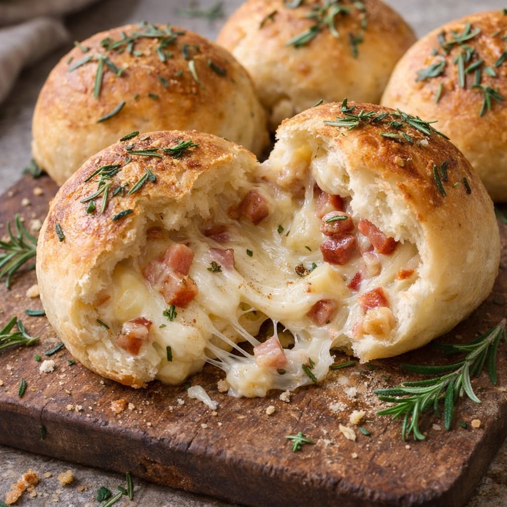 Boller med rosmarin og ost