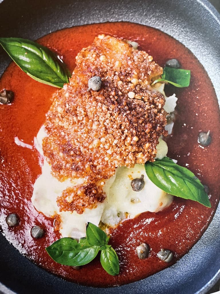 Grateng med fisk og parmesan