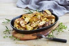 Ovnsstekte potetbåter