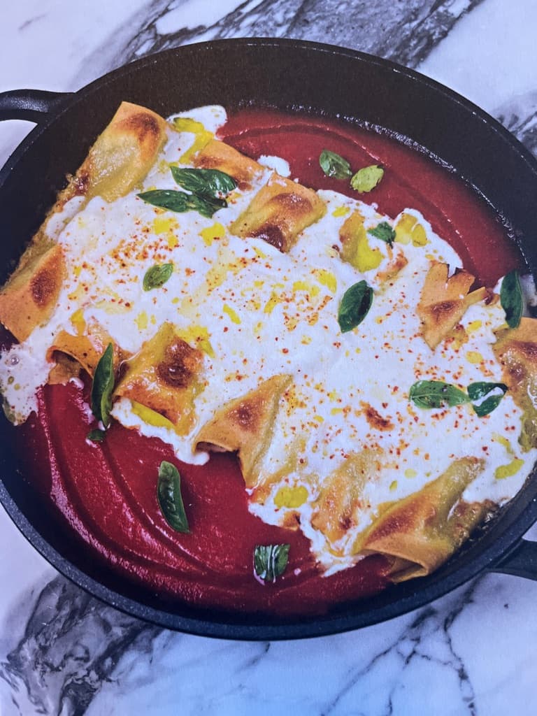 Cannelloni aubergine