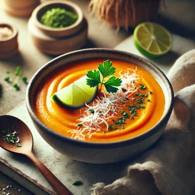 Gulrotsuppe med Kokos og Sitrongress