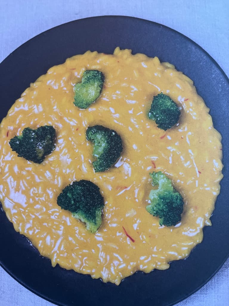 Safranrisotto med brokkoli