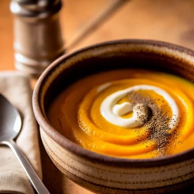 Butternutgresskarsuppe