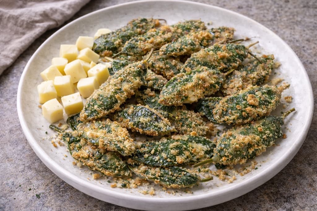 Friterte salvieblader