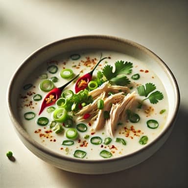 Thai kyllingsuppe