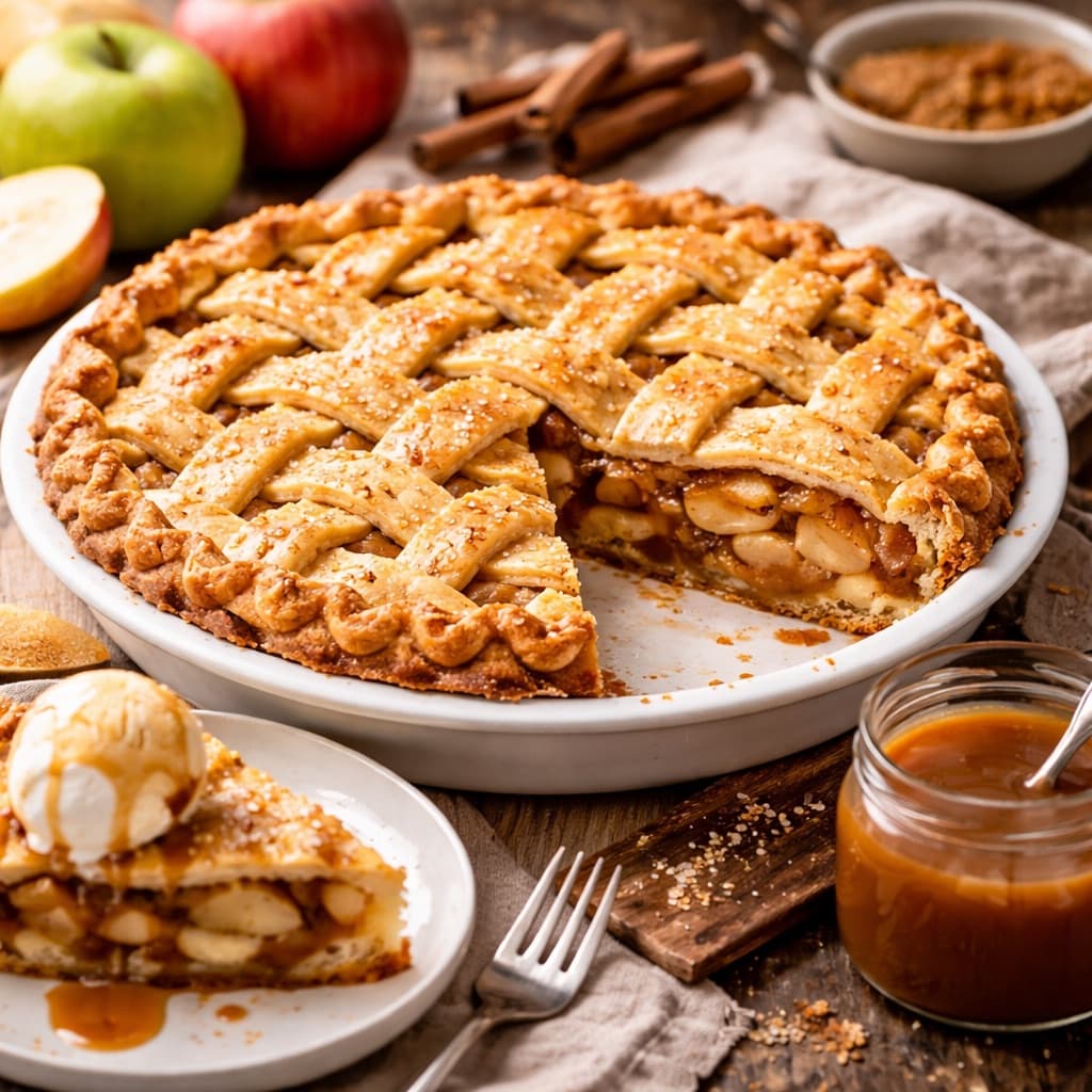 Klassisk eplepai
