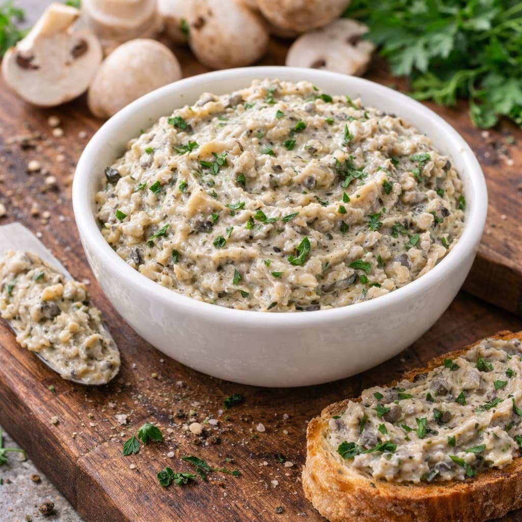 Sopp- og persillesmør
