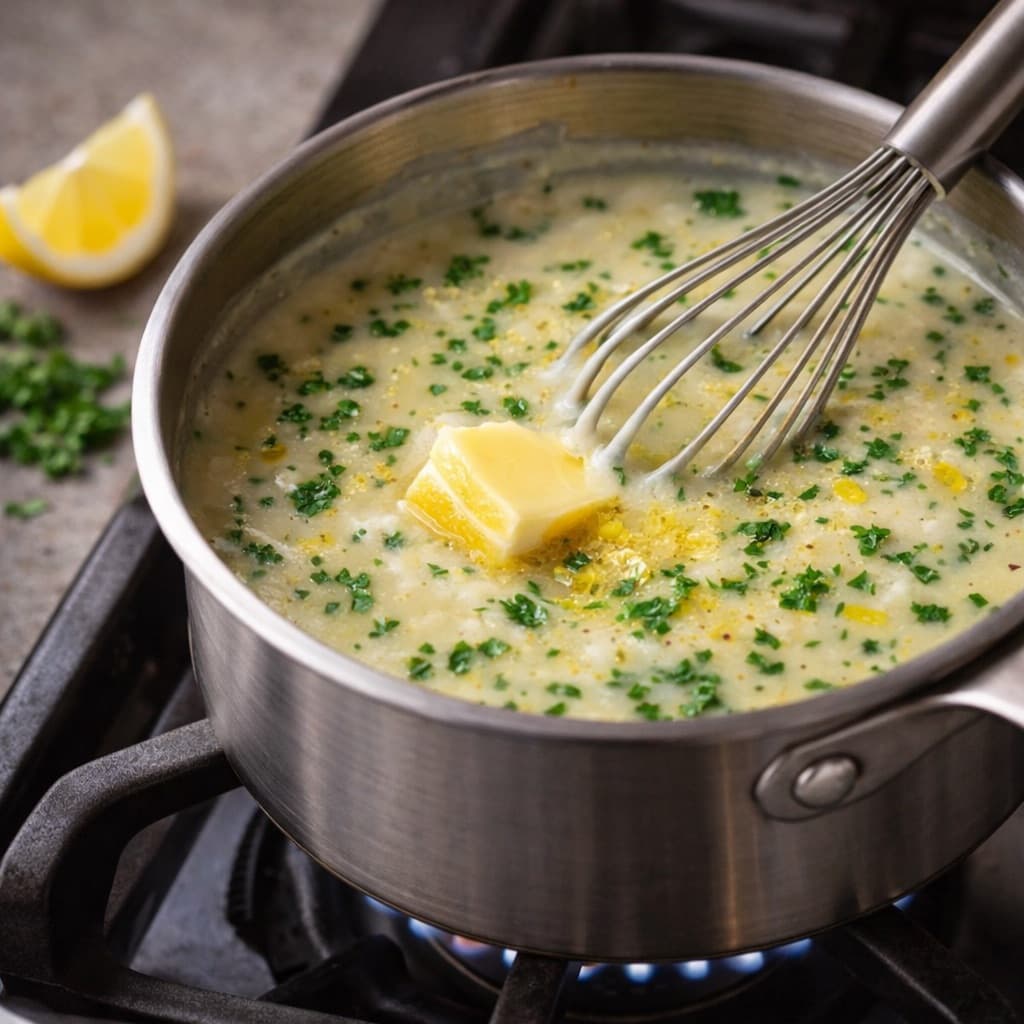 Béchamelsaus à la maître d’hôtel