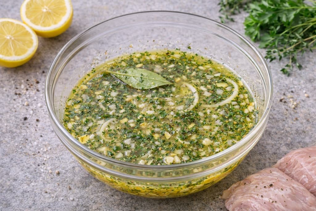 Hurtig sitronmarinade