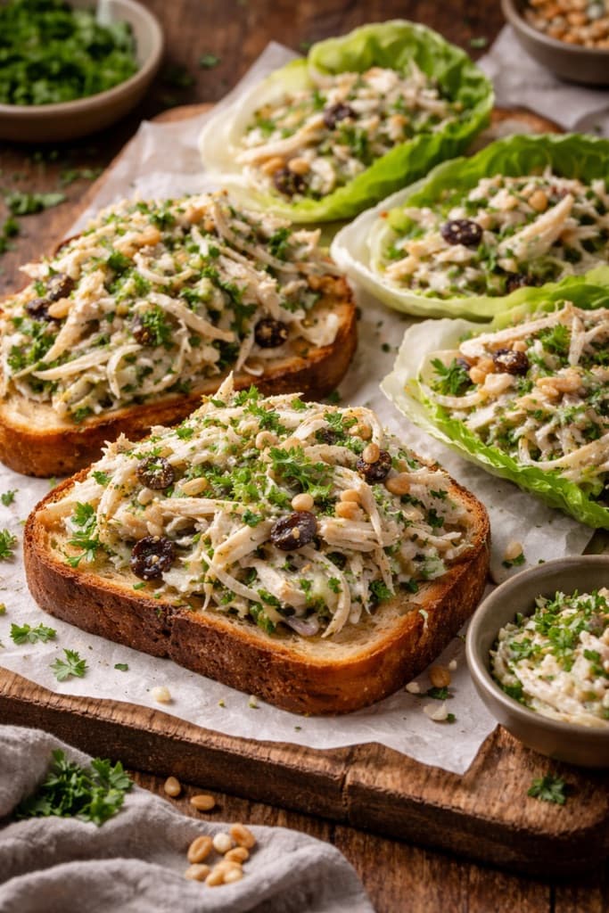 Siciliansk kyllingsalat