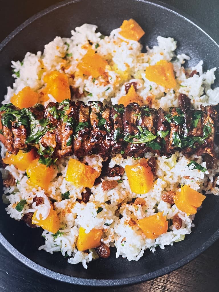 Shish kebab oriental