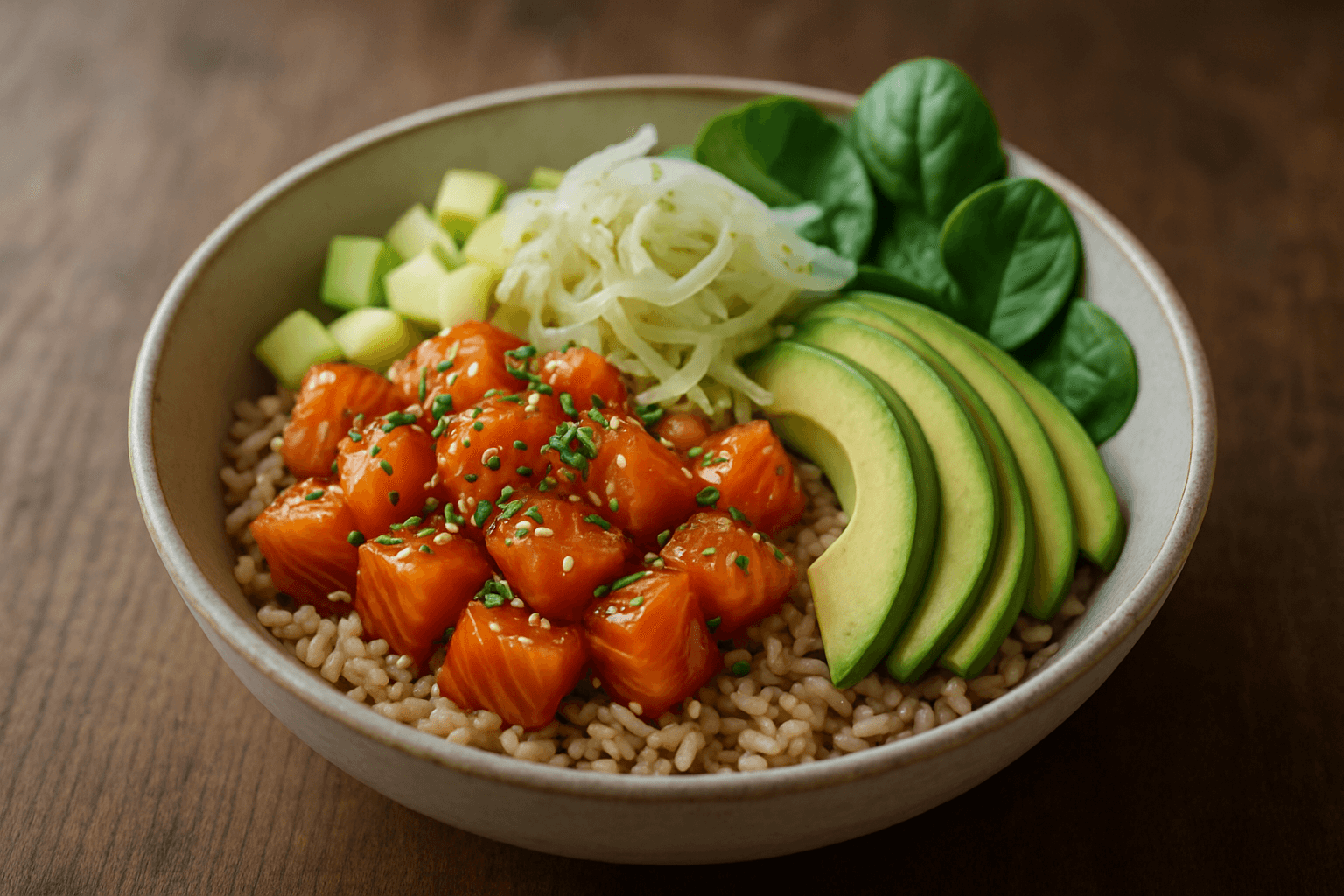 Poke bowl med laks