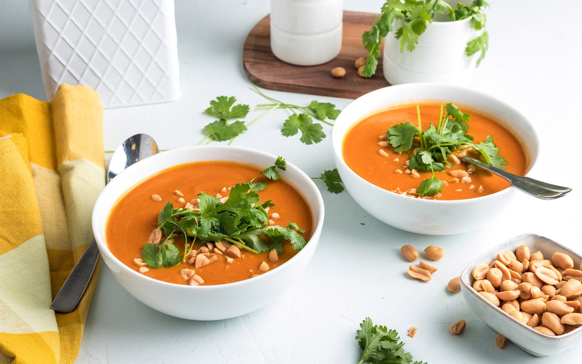 Afrikansk Søtpotetsuppe